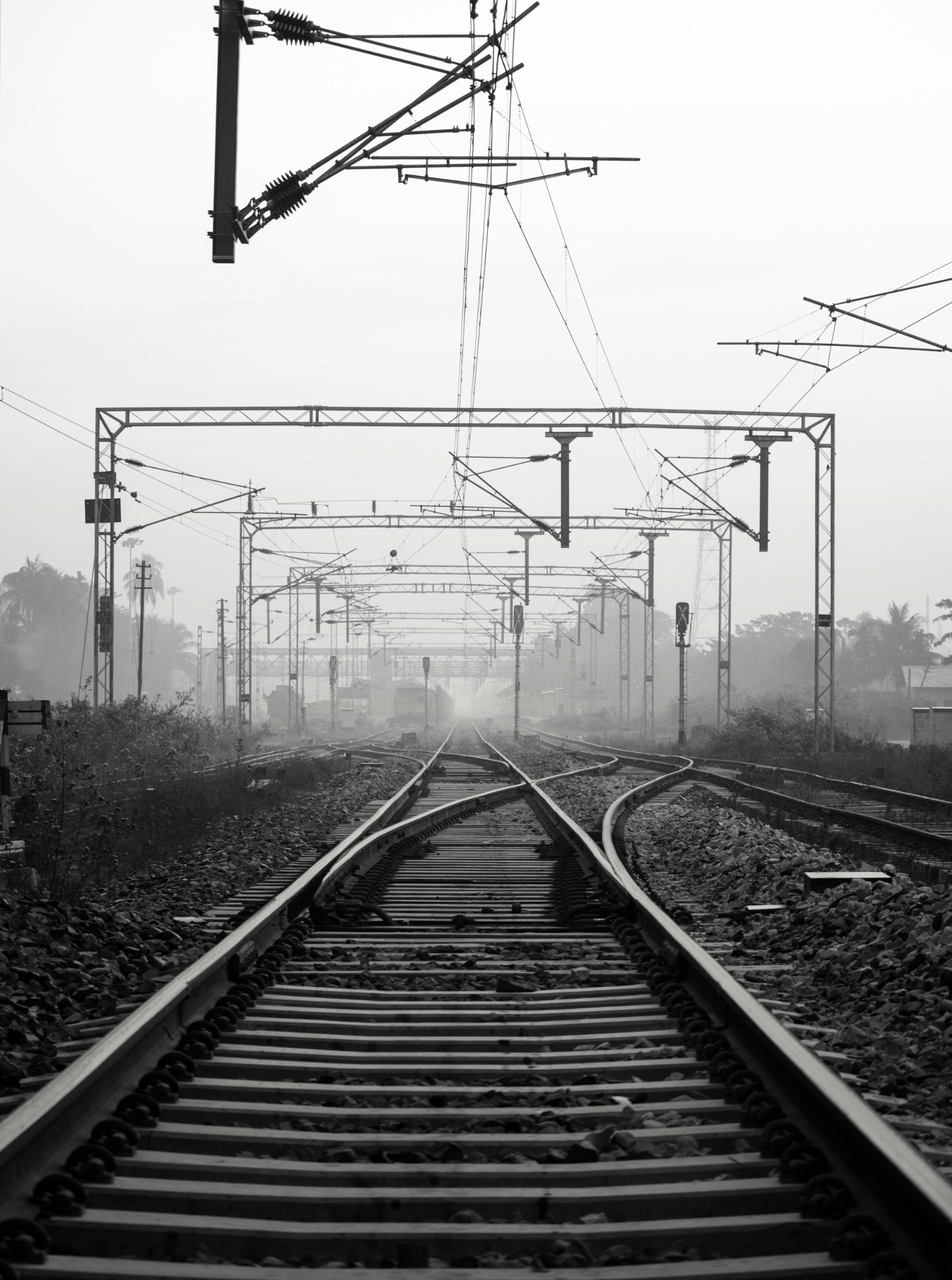National rail network junction